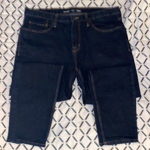 Old Navy Men’s 36x30 Relaxed Slim Taper Dark Blue Jeans